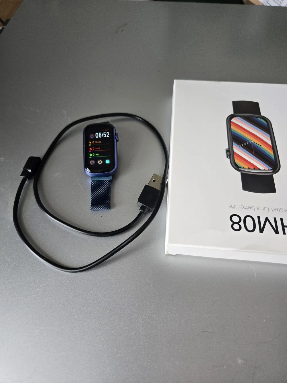 HM Slim Fitness Tracker Smart Watch.